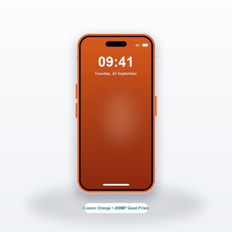 iPhone 17 Pro 256GB Cosmic Orange