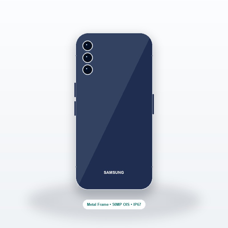 Samsung Galaxy A55 5G 256GB Awesome Navy View 2